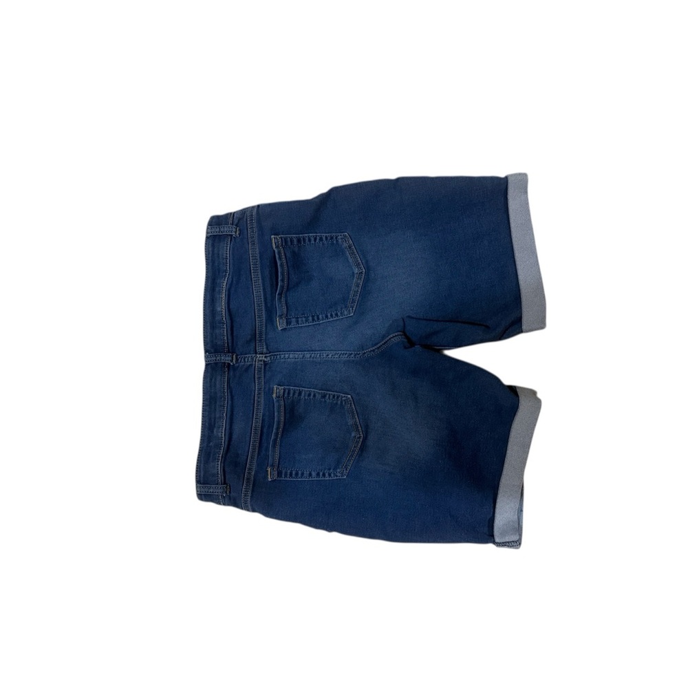 Cat & Jack Dark Blue Bermuda Jean Shorts Sz 14/16 EUC - Picture 4 of 4